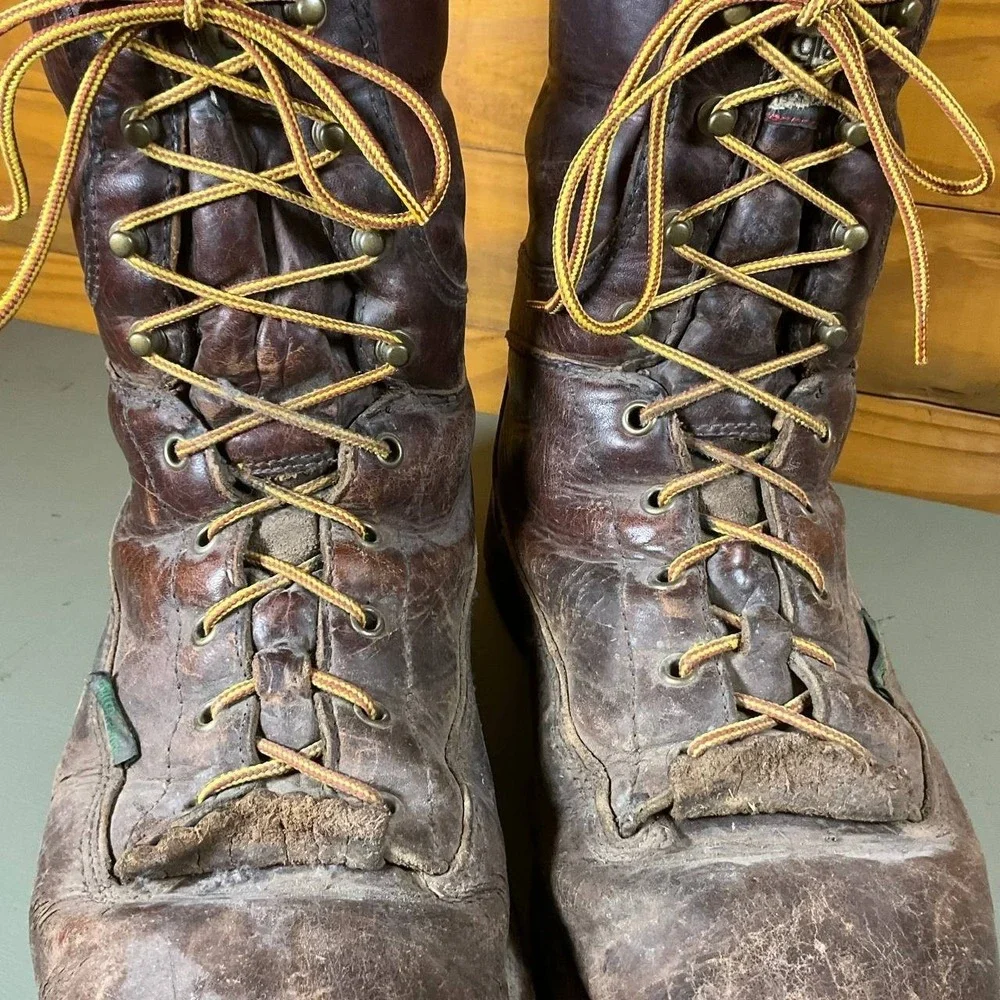 Georgia Boots‎ Mens 10W Steel Toe Waterproof Logger Full Grain Leather G101